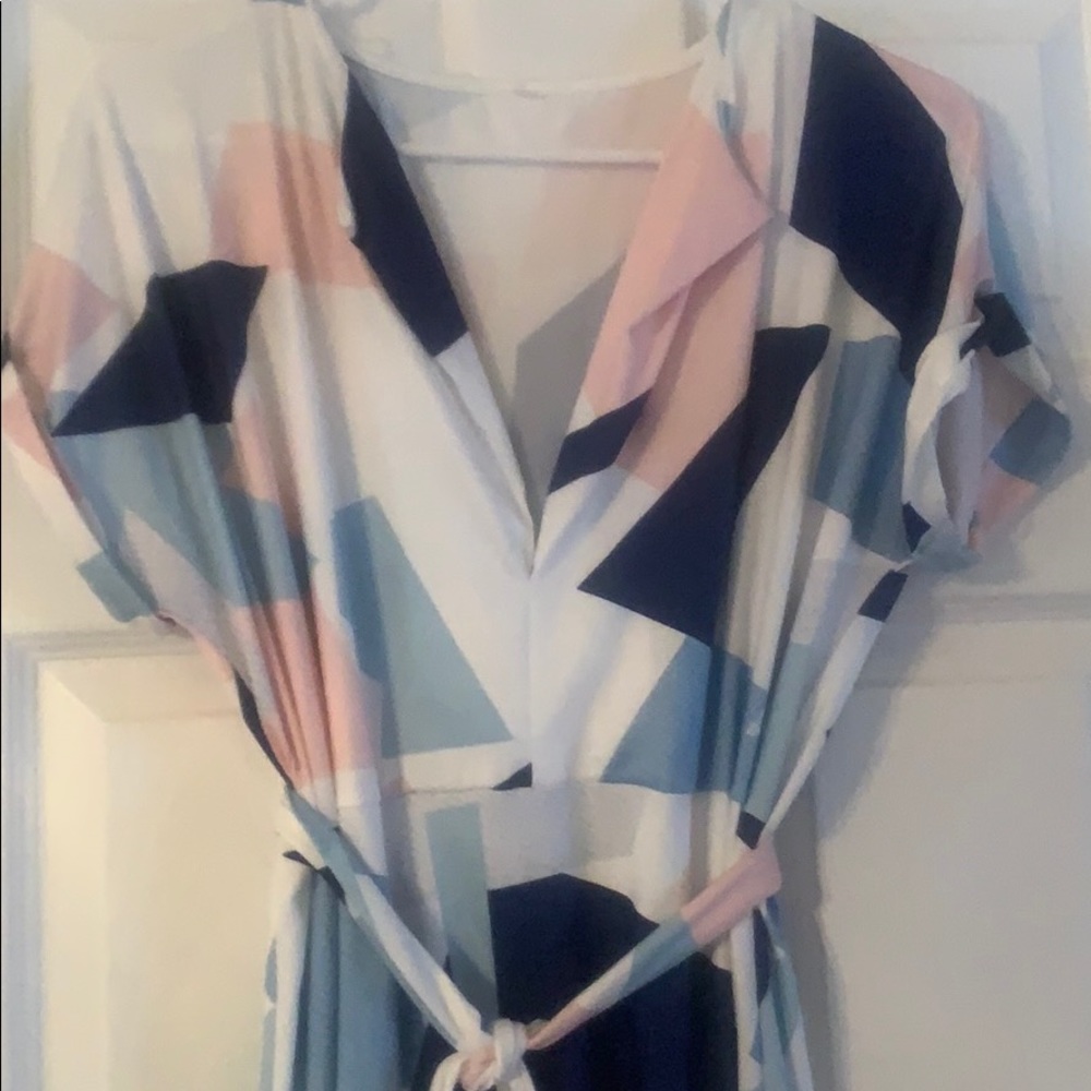 Belted dress